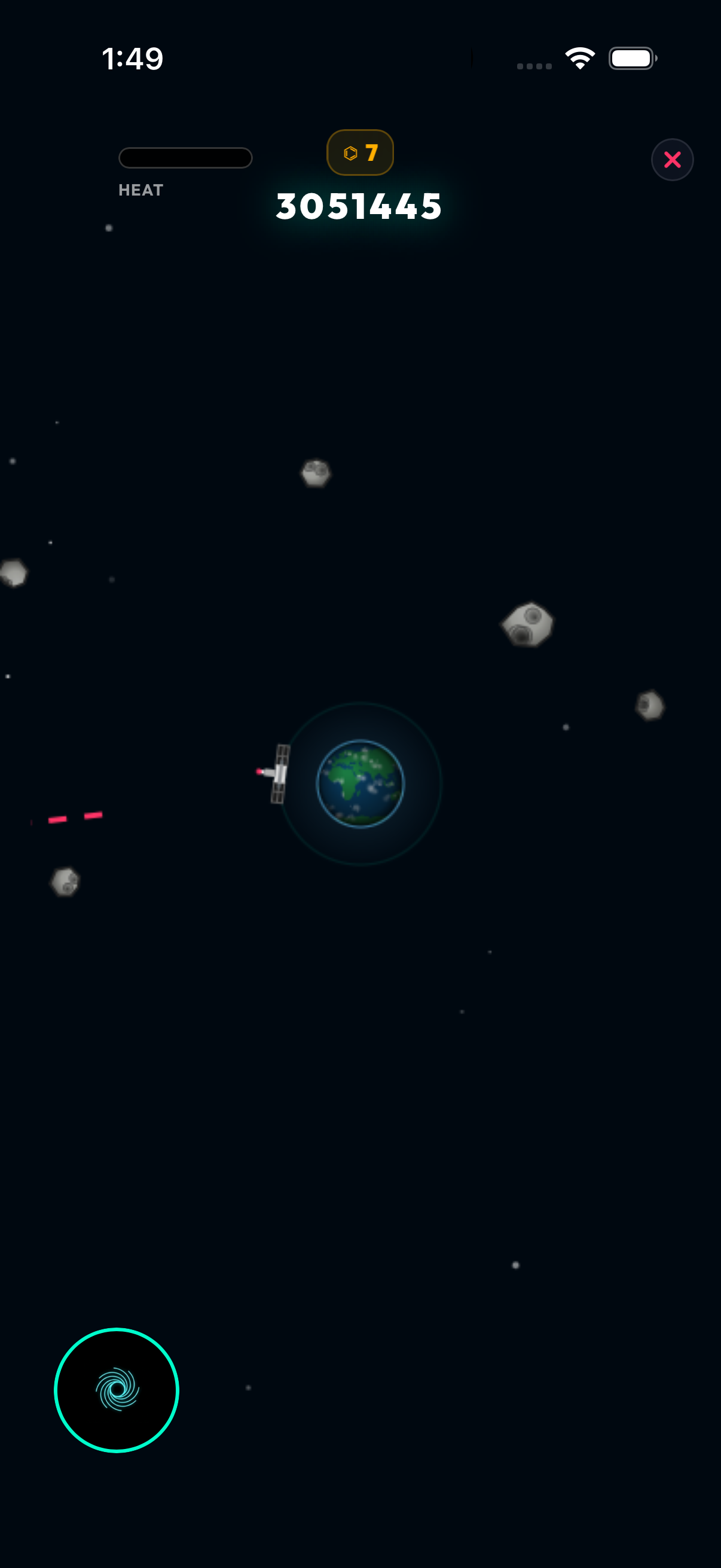 Orbital Defense gameplay