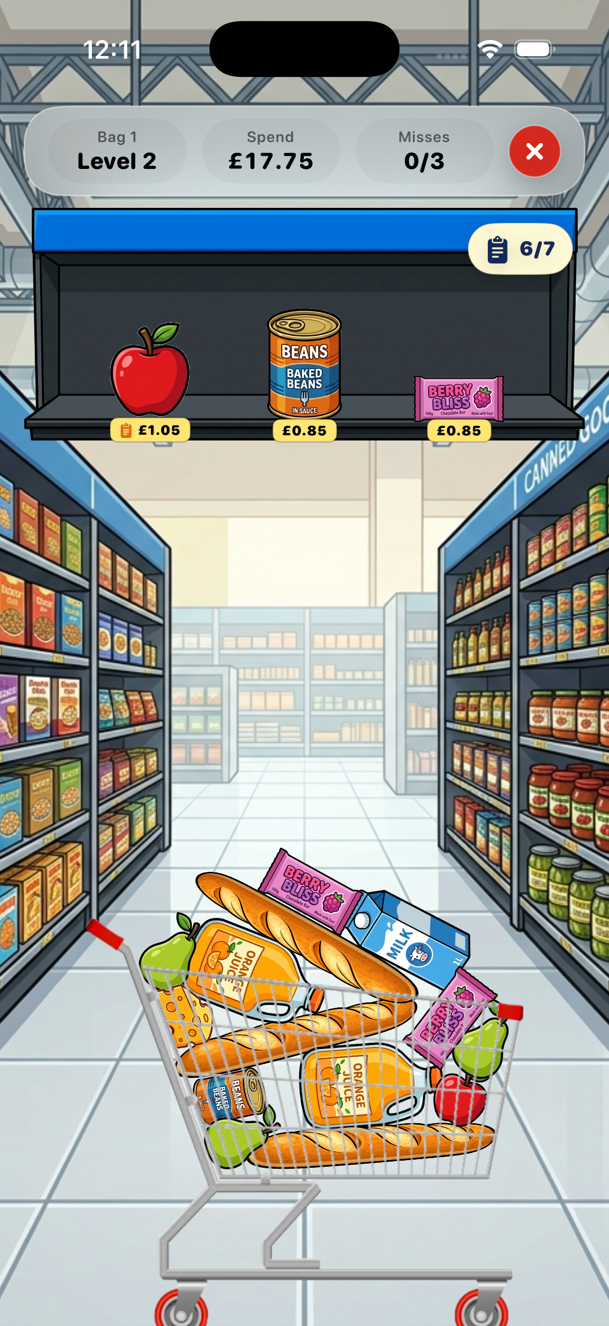 Market Stack shopping-cart challenge
