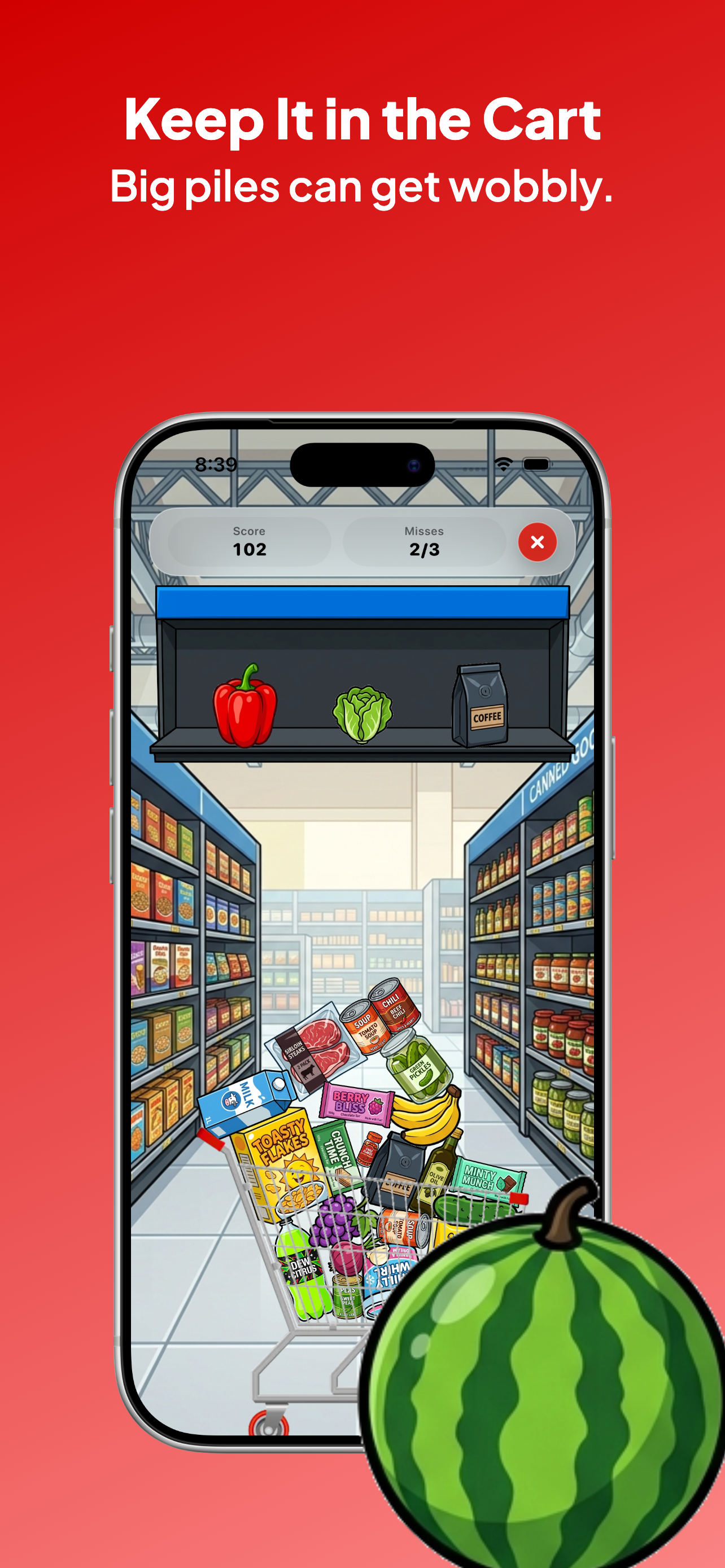 Keep It in the Cart App Store showcase